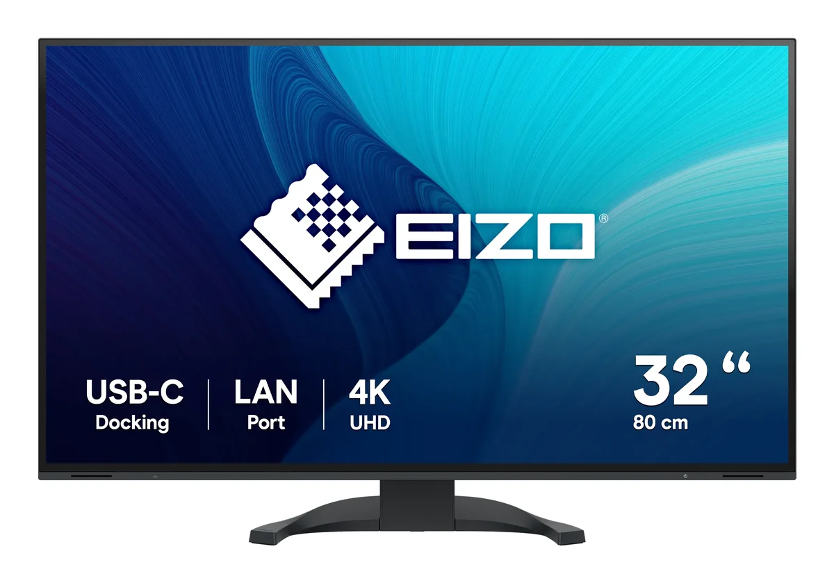 EIZO FlexScan EV3240X 32" 4K UHD, IPS -näyttö, USB-C hub