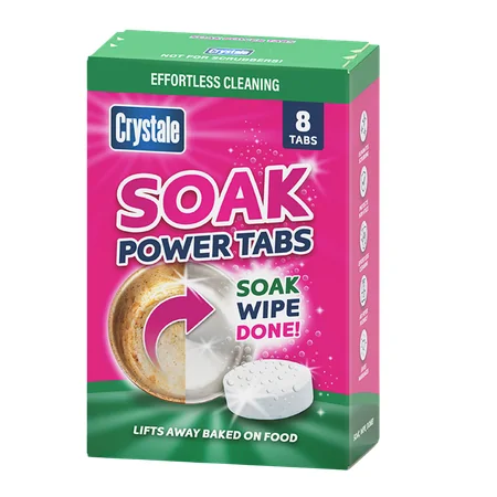 Crystale Soak Power Cleaning Tabs - 8 kpl