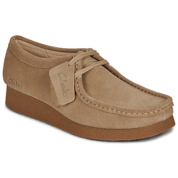 CLARKS Nauhakengät 'Wallabee EVO'  vaaleanruskea