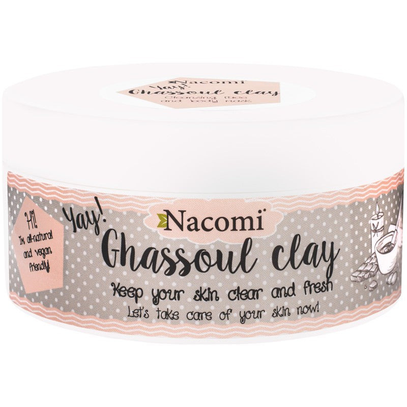 Kasvojen puhdistussavi Nacomi Ghassoul Clay 94 g
