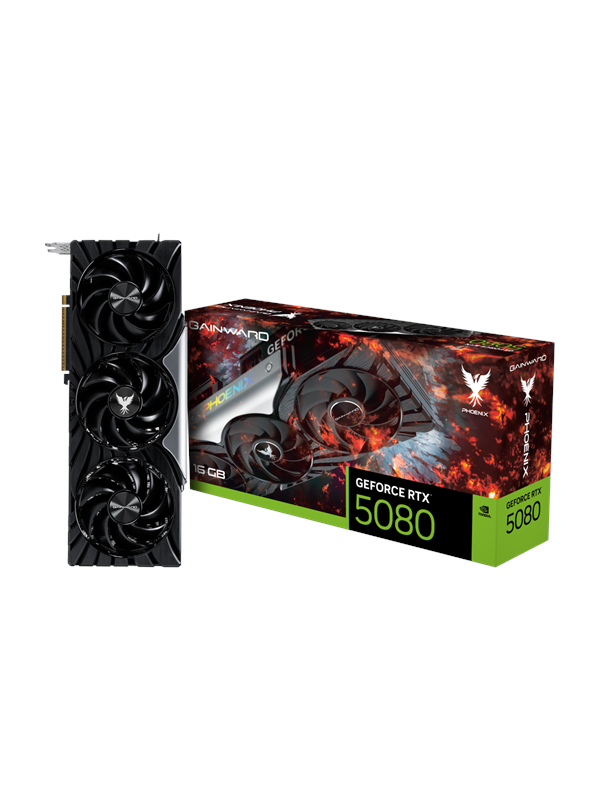 Gainward GeForce RTX 5080 Phoenix - 16GB GDDR7 RAM - Näytönohjaimet