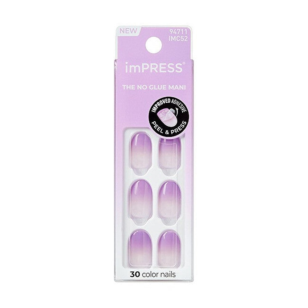 Kiss Unghie Autoadesive Impress Color Nails Take A Chance 30 pezzi — Unghie autoadesive