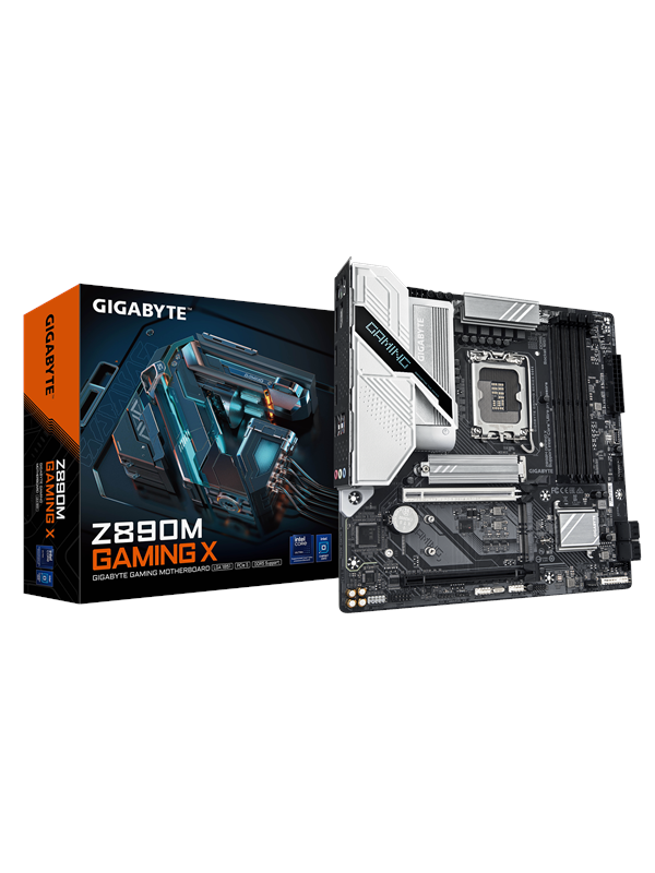 GIGABYTE Z890M GAMING X Emolevy - Intel Z890 - Intel LGA1851 - DDR5 RAM - Micro-ATX