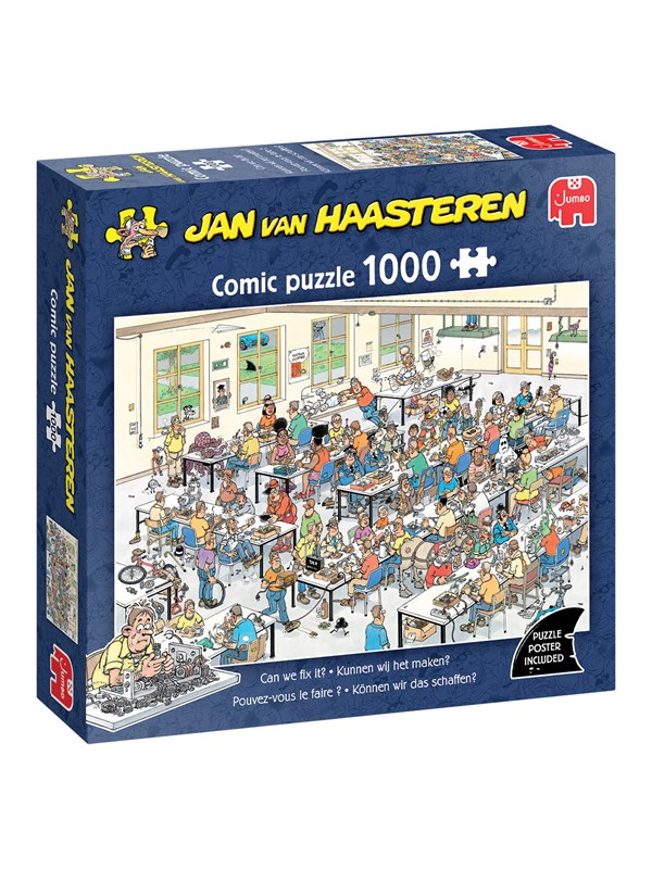 Jan van Haasteren - Voimmeko korjata sen? Palapeli 1000 palaa