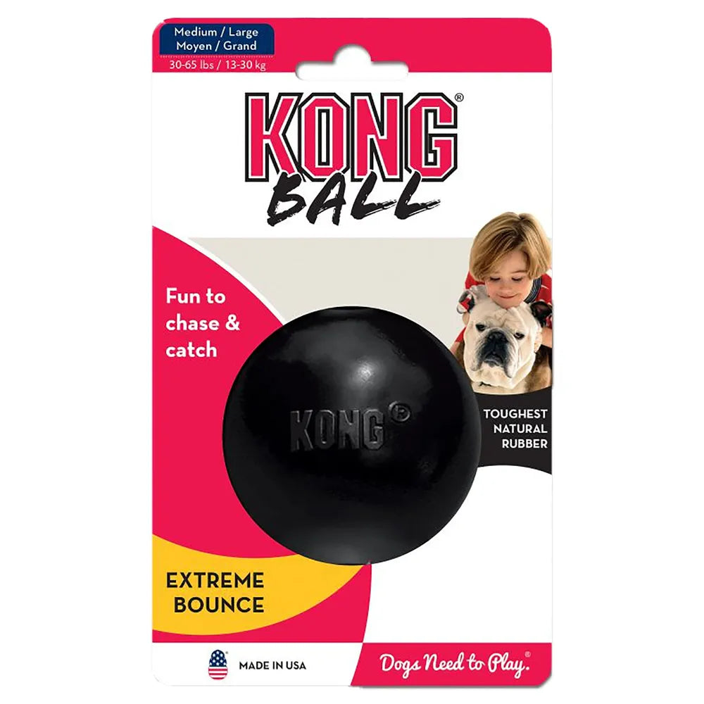 Kong Extreme Ball - Kestävä pallo, M/L