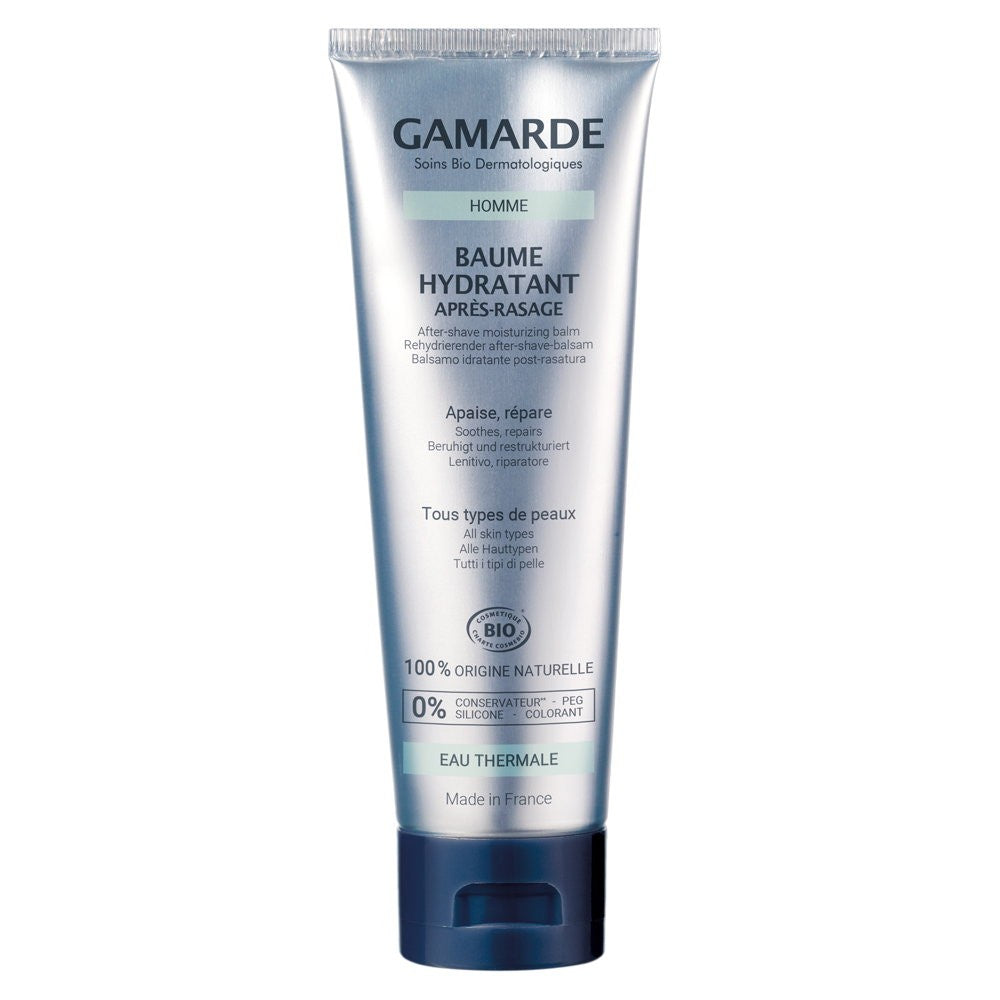 Gamarde - Miehet - Kosteuttava After Shave Balm - Rauhoittaa ja korjaa - ORGANIC 75 ml