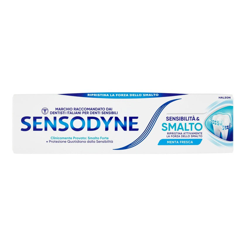 Sensodyne Hammastahna Herkkyys & Kiille Herkille Hampaille Vahva Kiille Mintun Maku 75 ml