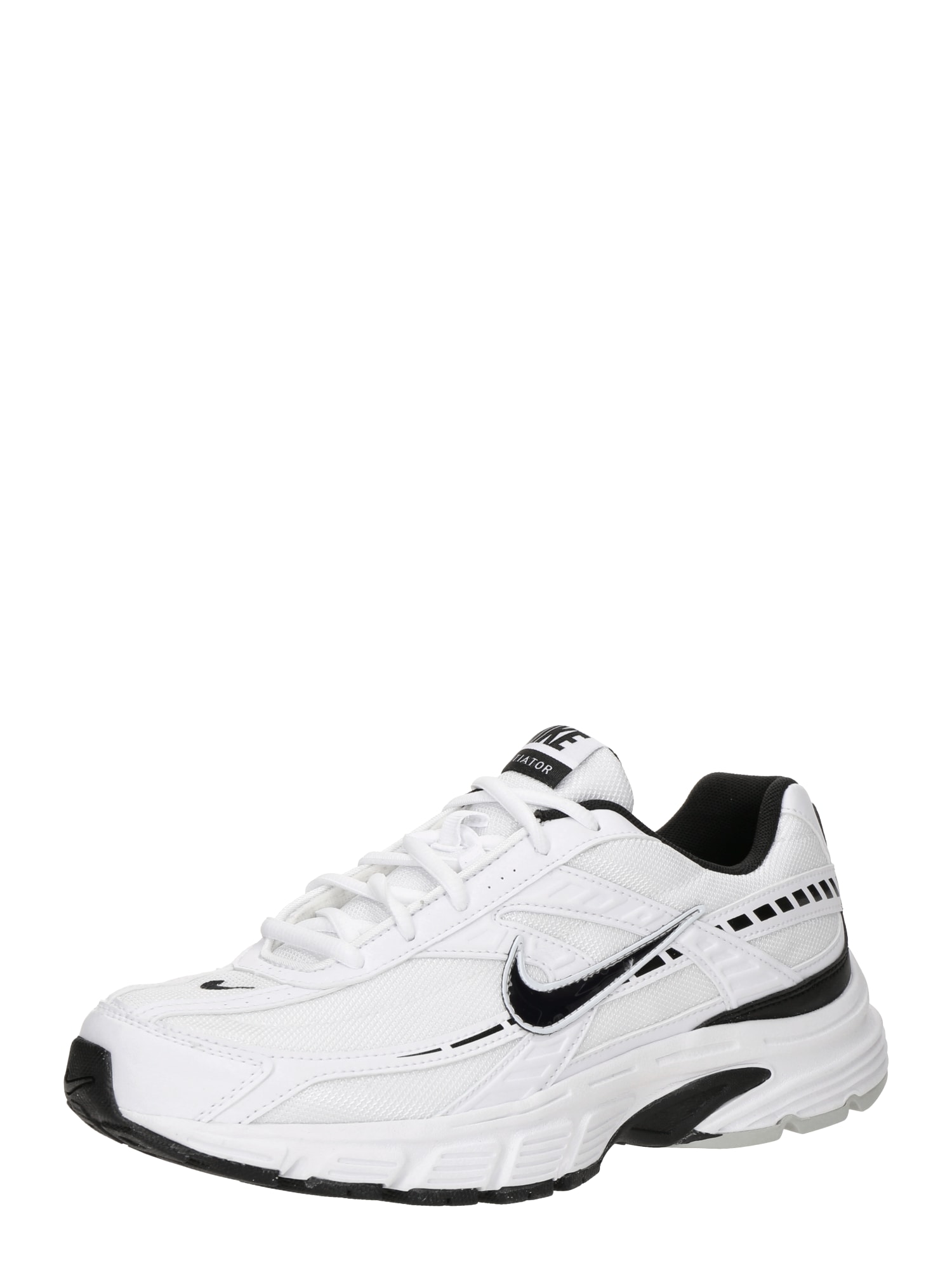 Nike Sportswear Matalavartiset tennarit 'Initiator' musta / valkoinen