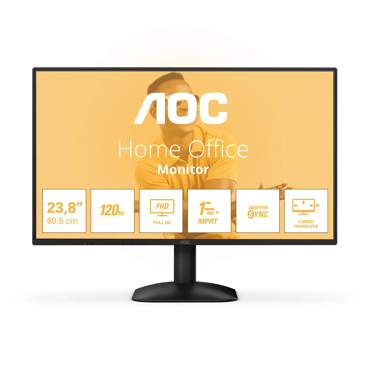 24" AOC 24B31H - 1920x1080 (FHD) - 120Hz - IPS