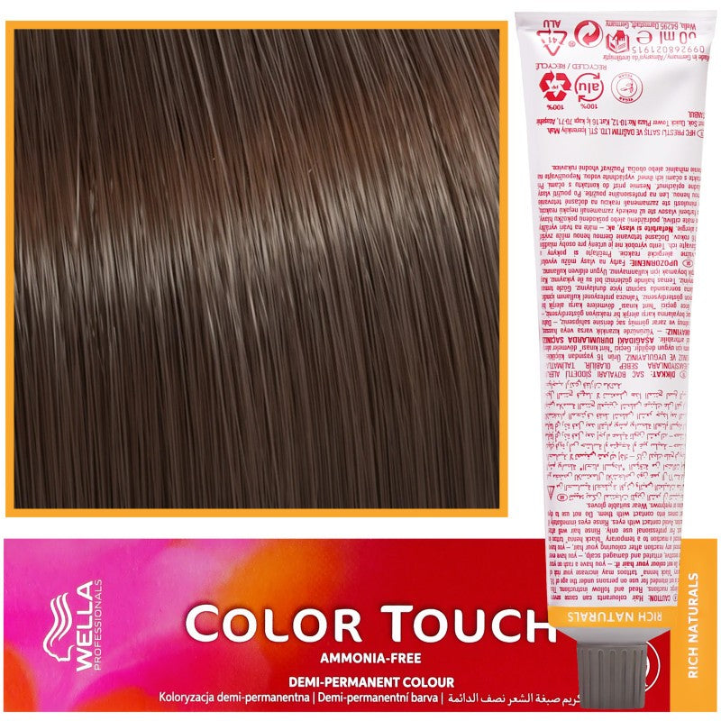 WELLA COLOR TOUCH Hiusten väriaine 60 ml 6/37 Intialainen kastanja