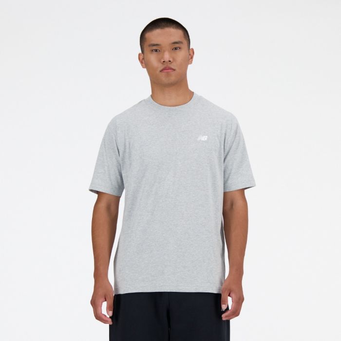 New Balance Sport Essentials SS Tee K. S Harmaa Miehet