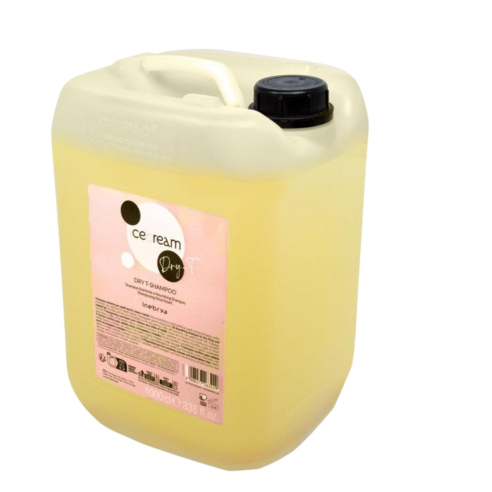 Inebrya dry-t shampoo 10 litraa fior di latte (kuiville hiuksille)