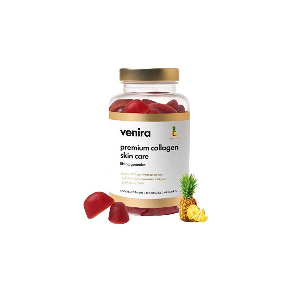 Venira Caramelle Al Collagene Premium Per La Pelle Ananas 42 Pezzi — Integratore