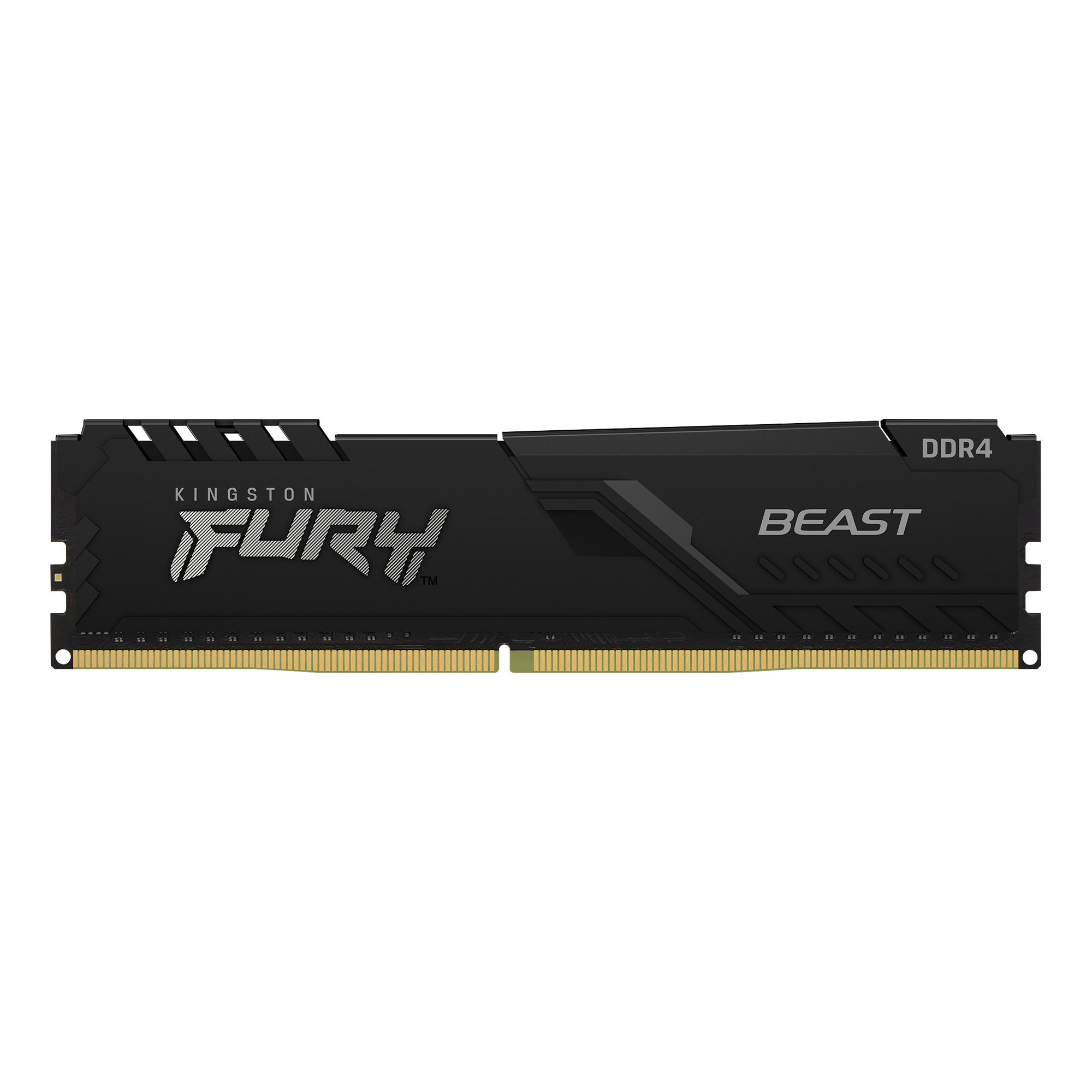 Kingston FURY Beast DDR4-3200 - 8GB - CL16 - Single Channel (1 pcs) - Intel XMP - Musta