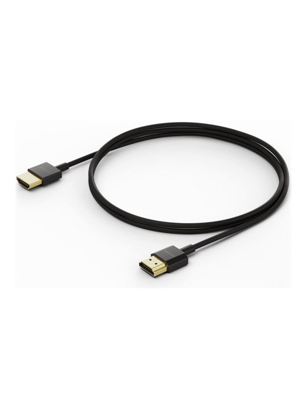 Ubiquity HDMI 2.1b magneettisuojattu HDMI Type A 1m -HDMI-kaapeli, musta