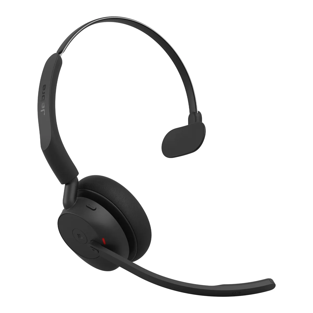 Jabra Evolve3 45 Link 390a MS -langaton monokuuloke + USB-A-sovitin, musta