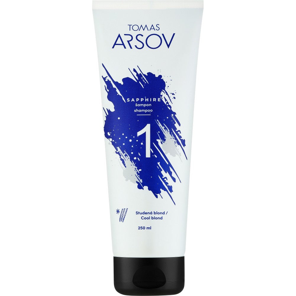 Shampoo vaaleille, vaaleille ja vaaleille hiuksille Sapphire (Blonde Shampoo) 250 ml