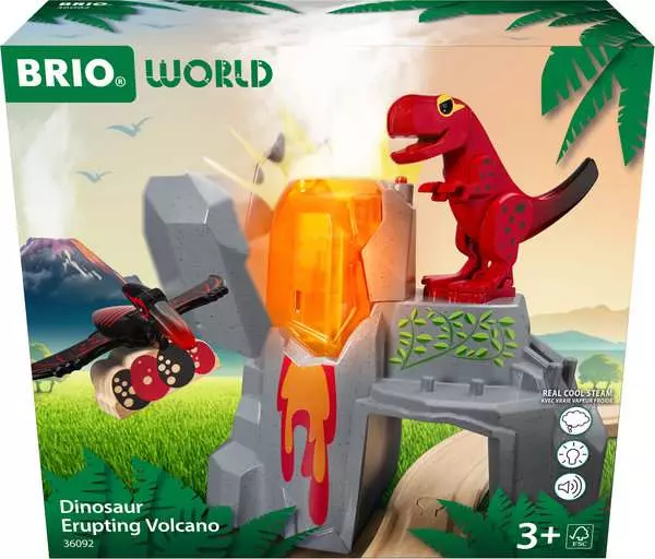 Brio 36092 Dinosaur Erupting Volcano