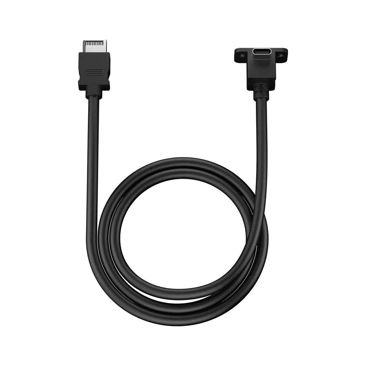 Fractal Design USB-C 10Gbps Cable – Model E - USB-C-kaapeli, musta