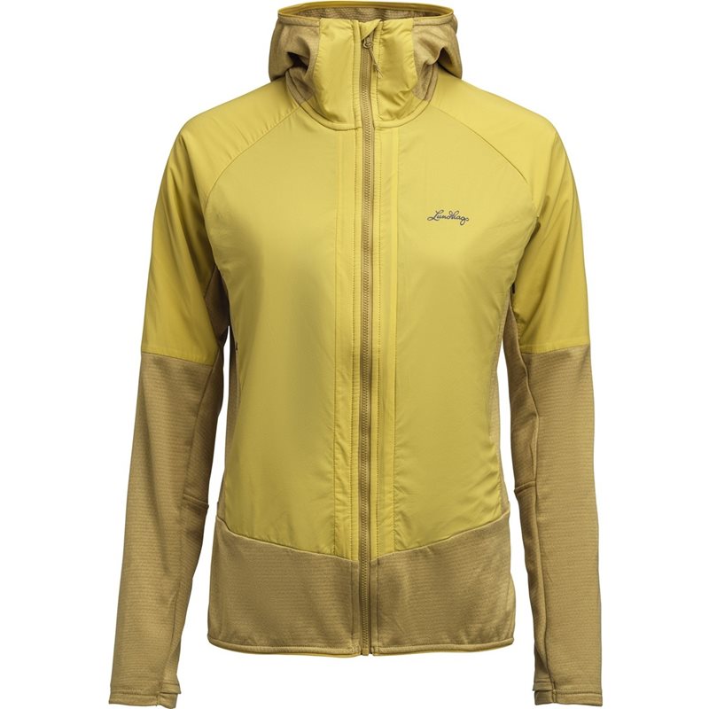 Lundhags Padje Windbreaker Hoodie W Straw/Bamboo - M