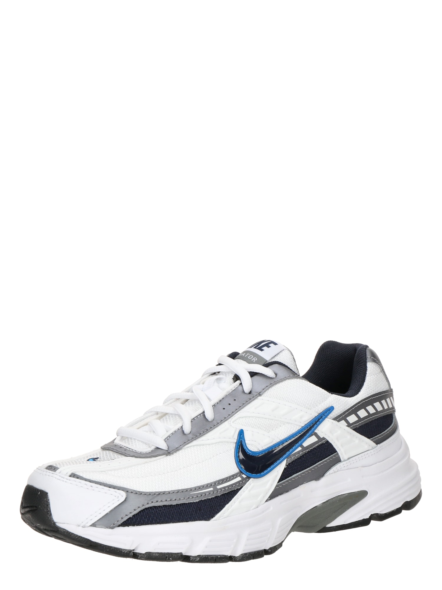 Nike Sportswear Matalavartiset tennarit 'Initiator' laivastonsininen / musta / hopea / valkoinen