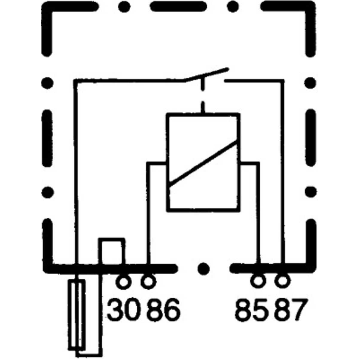 Rele, työvirta HELLA 4RA 003 530-051