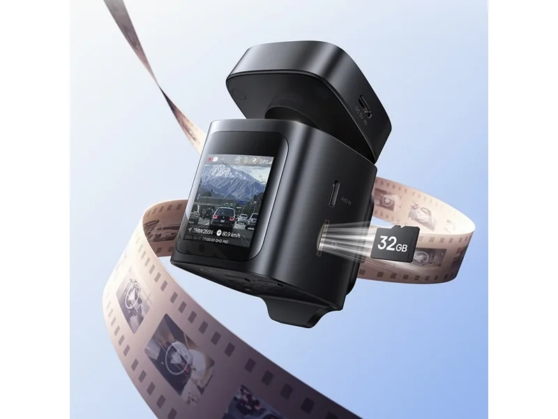 Baseus PrimeTrip VD1 Pro 4K Car Dash Cam - Black