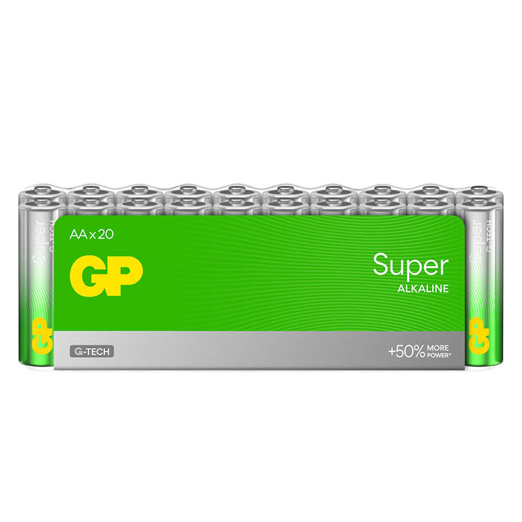 GP Battery Super Alkaline AA/LR6 20-pack