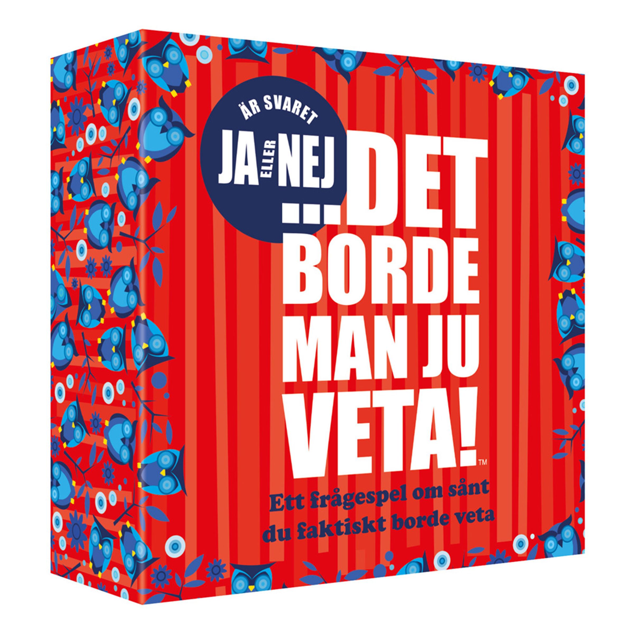 Det borde man ju veta Ja/Nej Kysymyspeli