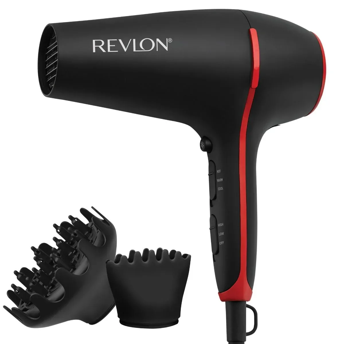 Revlon SmoothStay RVDR5317E, 2000 W -hiustenkuivaaja, musta