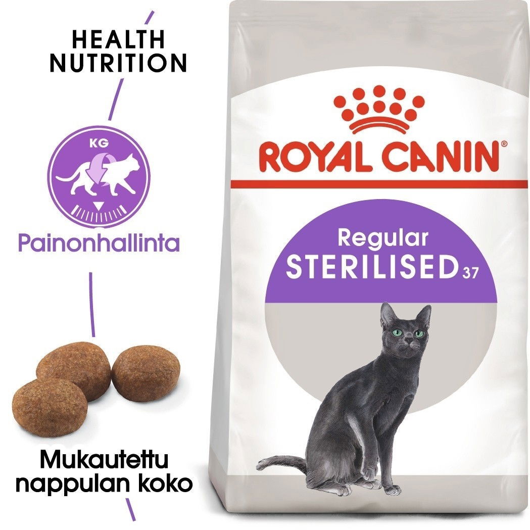 Royal Canin Sterilised 37 Kissan kuivaruoka Adult 10 kg