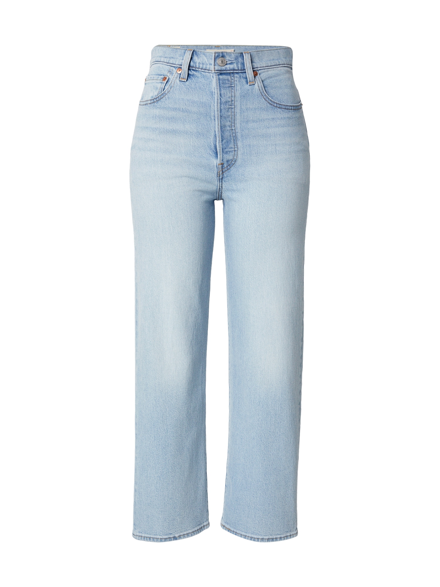 LEVI'S ® Farkut 'Ribcage Straight Ankle'  vaaleansininen