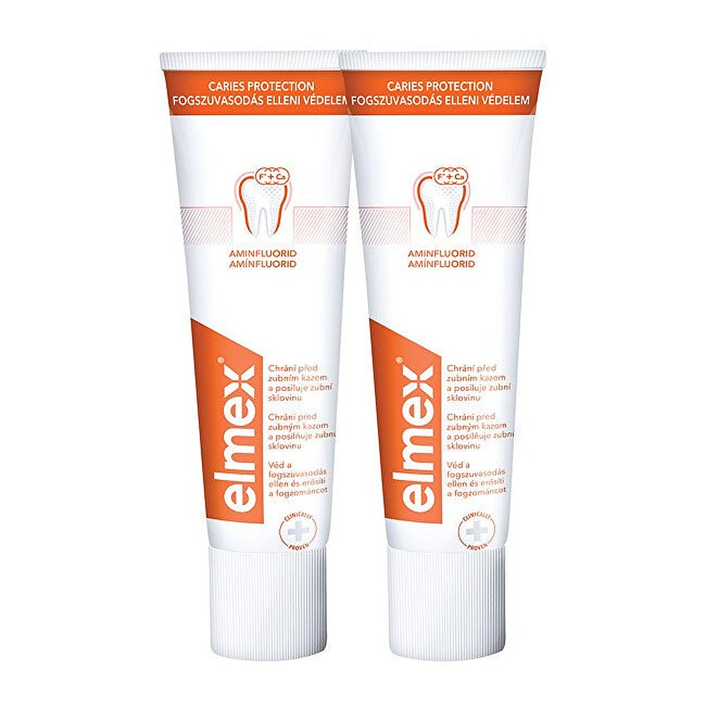 Elmex Karies-suojahammastahna Duopakkaus 2 x 75 ml