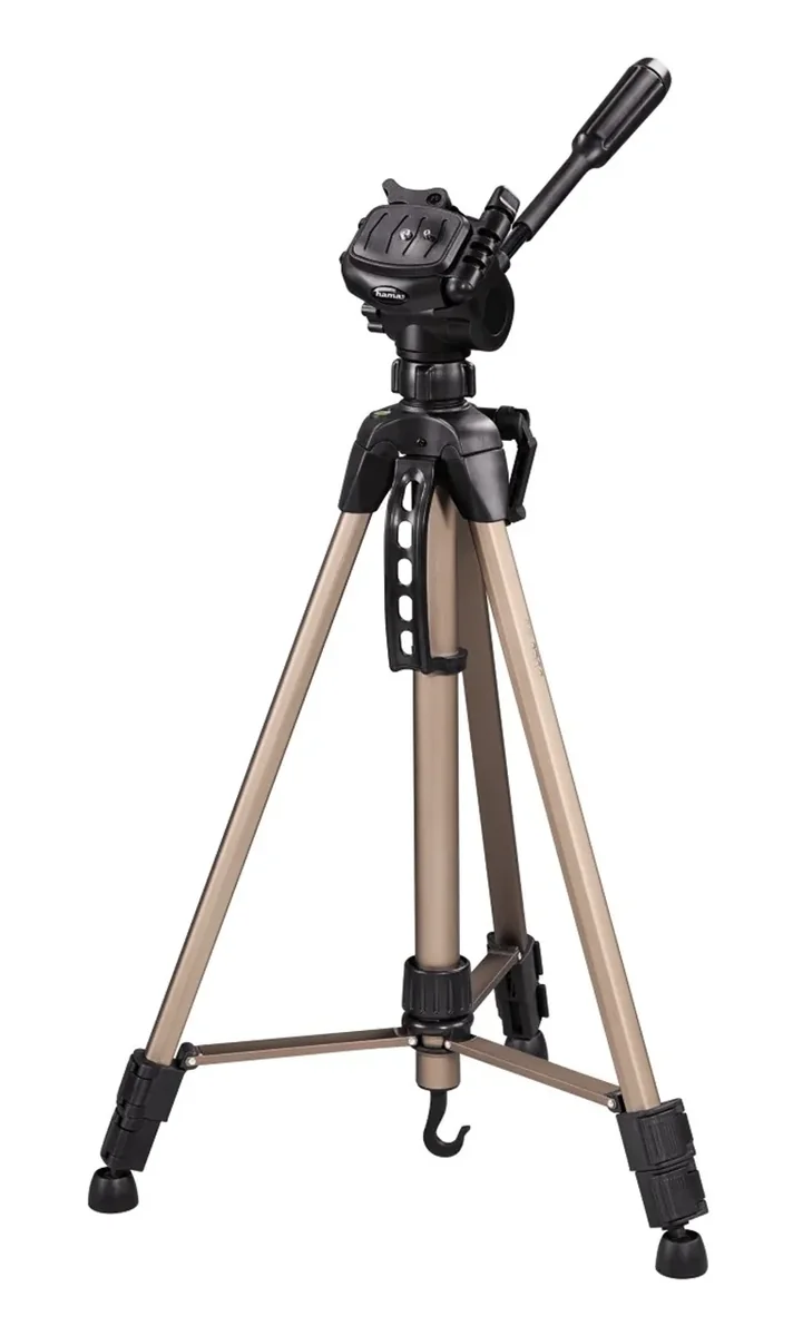 Hama Tripod Star 61, 3 jalkoja, Shampanja, Musta, 150 cm, 1,22 kg