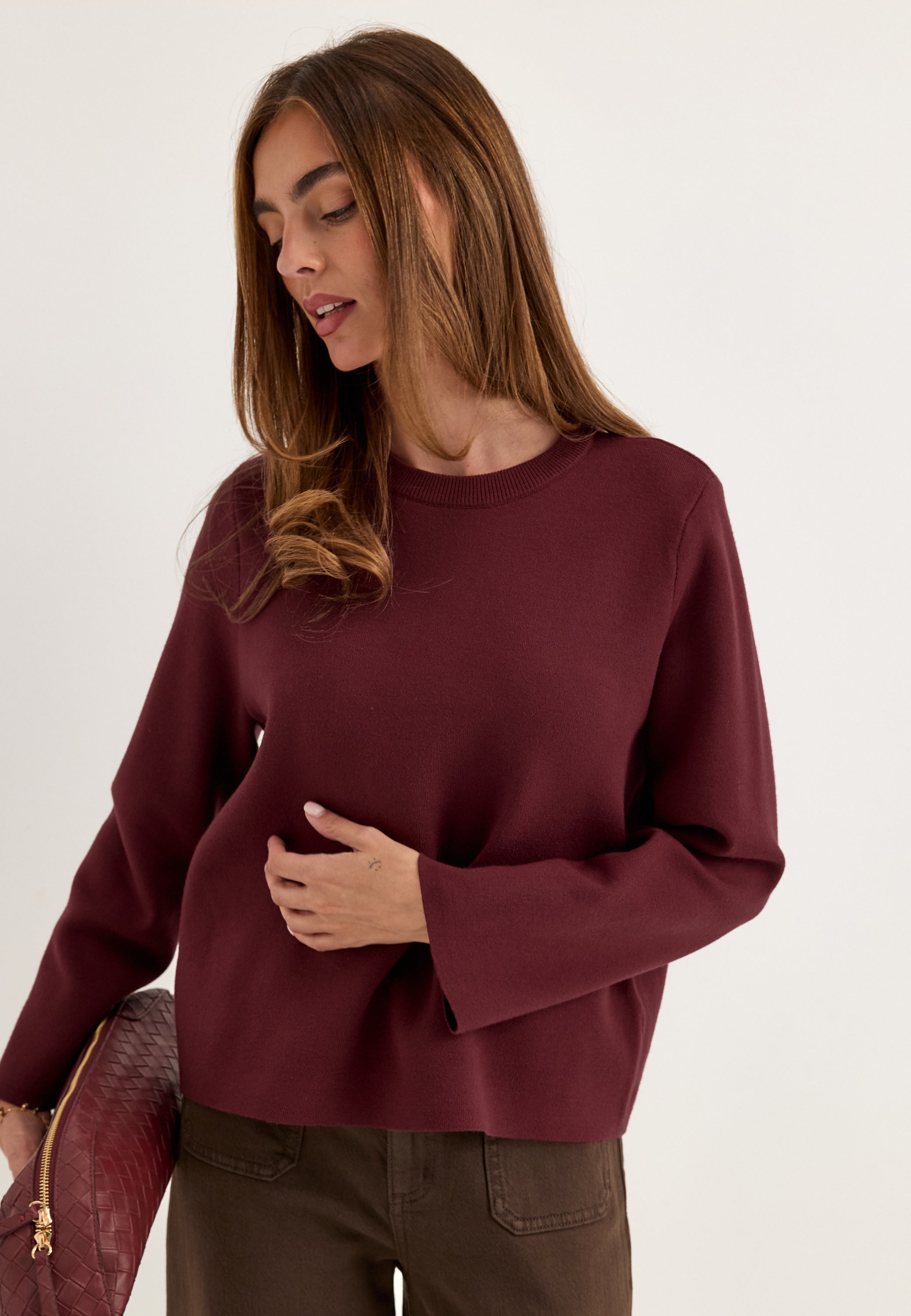 OBJREYNARD O-NECK PULLOVER