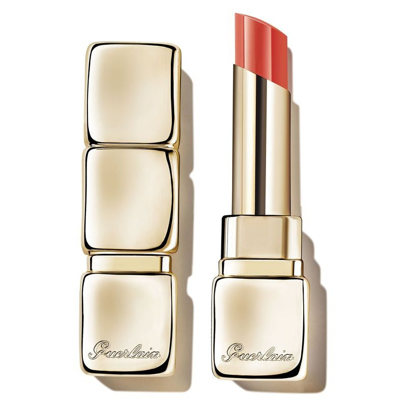 GUERLAIN KissKiss Shine Bloom kiiltävä huulipunaväri 319 Peach Kiss 3,2 g