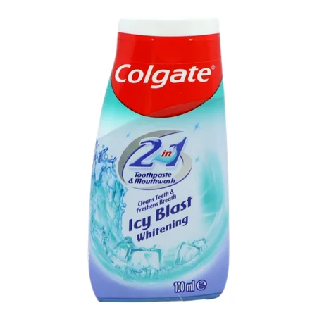Colgate 2in1 Icy Blast Whitening Hammastahna & Suuvesi - 100 ml