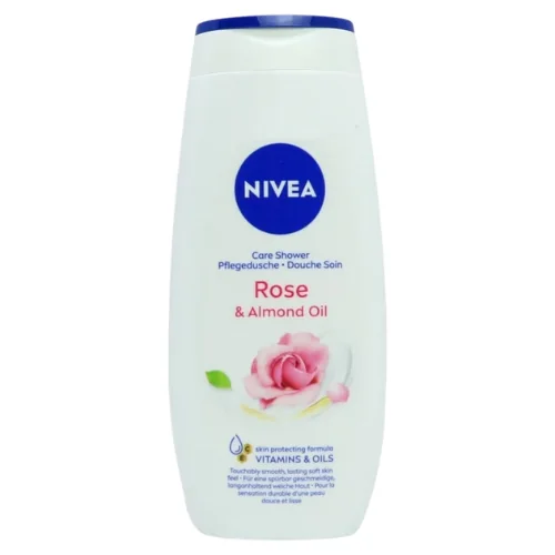 Nivea Indulging Moisture Ruusu & Manteliöljy Suihkuvoide - 250 ml