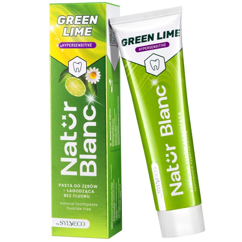 Hammastahna Sylveco Natur Blanc GREEN LIME 100ml