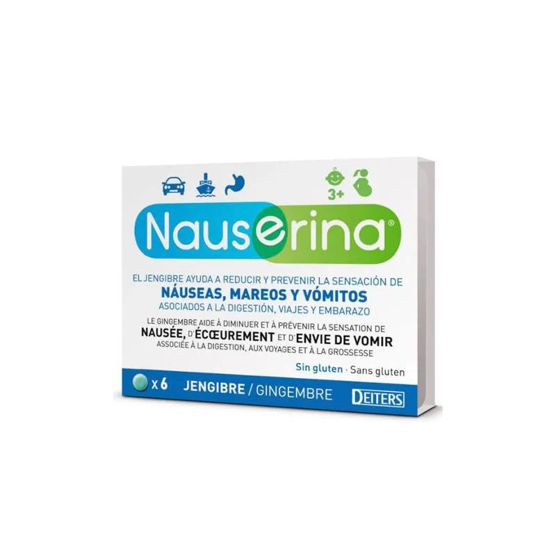 Deiters Nauserina 6 tablettia