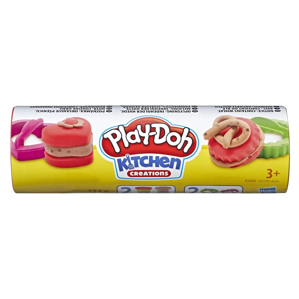 Play-Doh Kitchen Creations -muotoilusavi - Punainen ja Ruskea