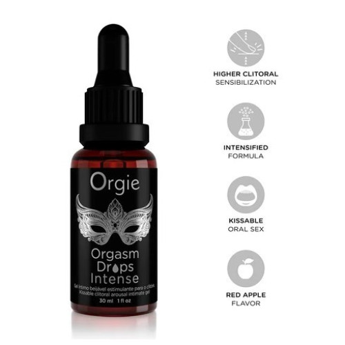 Orgie Orgasm Drops Exciting drops for the clitoris, 30 ml