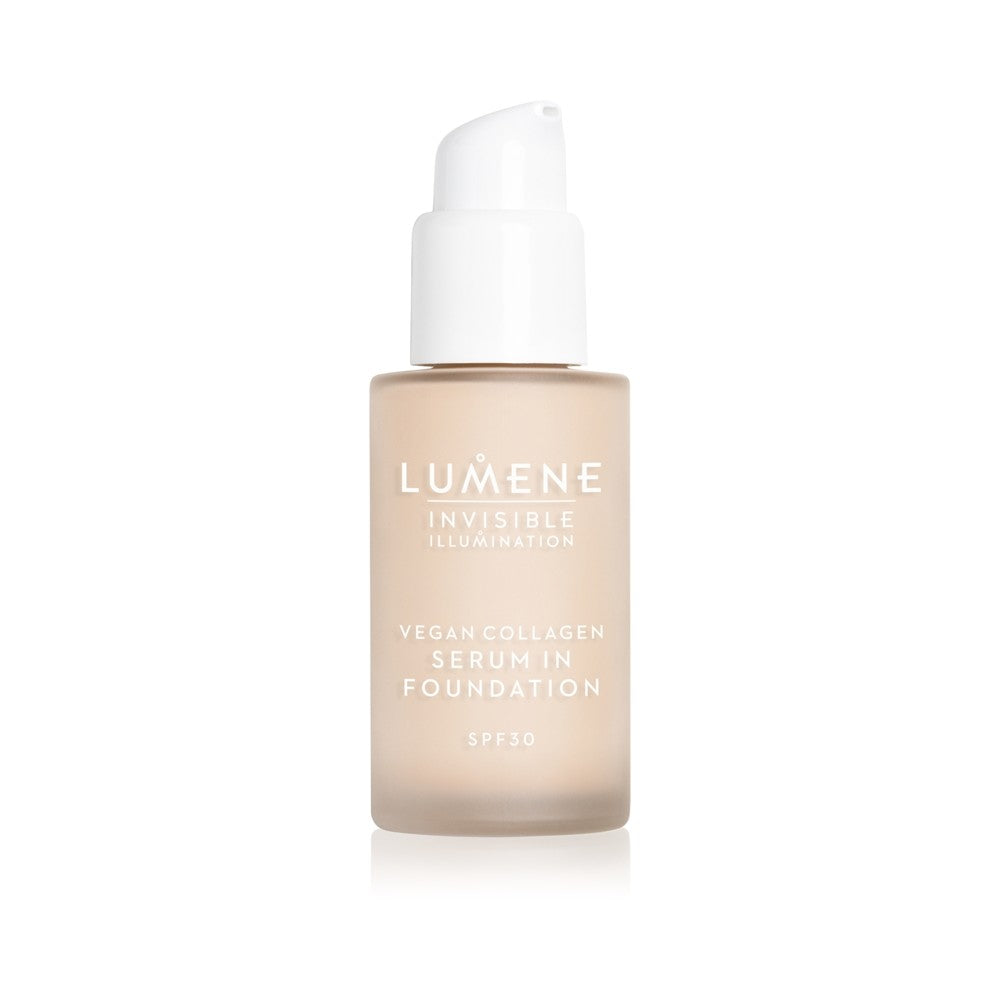 Lumene Invisible Illumination Vegan Collagen Lightweight Nourishing Foundation Serum SPF 30 00 30 ml