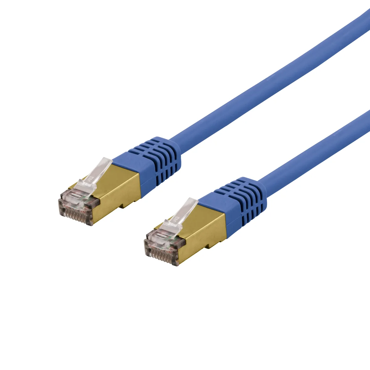 Deltaco SFTP-611BAH - patch cable - 1.5 m - blue - Sininen - 1m