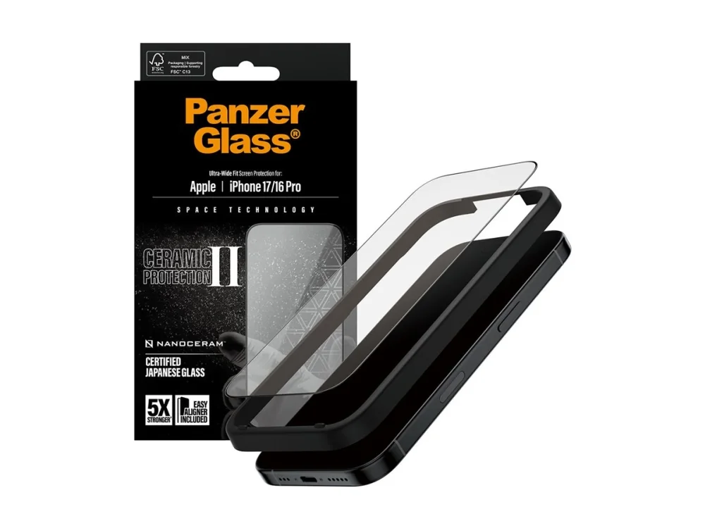 PanzerGlass Keraaminen suojaus - Mobiilipuhelimelle - lasi