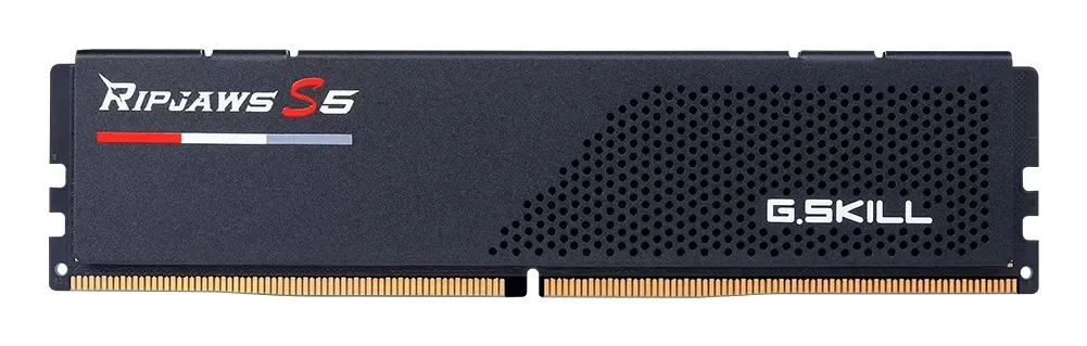 G.Skill Ripjaws S5 DDR5-6000 - 16GB - CL36 - Single Channel (1 pcs) - AMD EXPO & Intel XMP - Musta