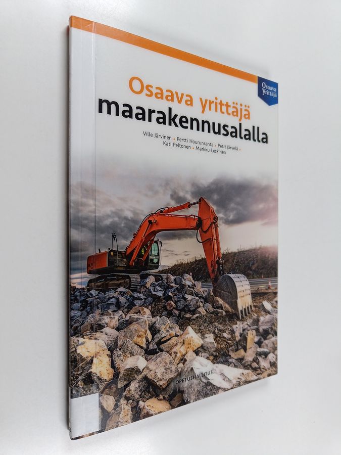Osaava yrittäjä maarakennusalalla