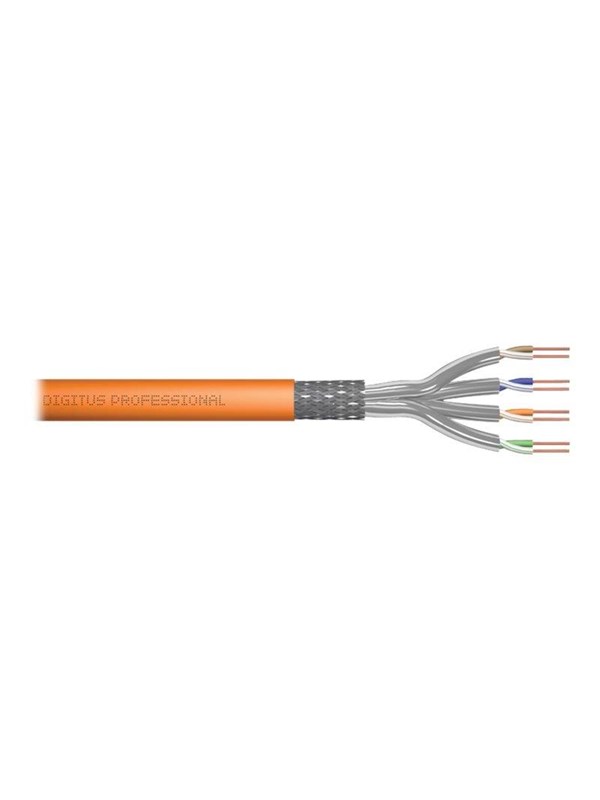 Digitus Bulk Cable Cat 7 100m Oranssi
