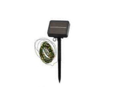 LED-aurinkovaloketju Knirke Solar 15,9 m 160 LEDiä