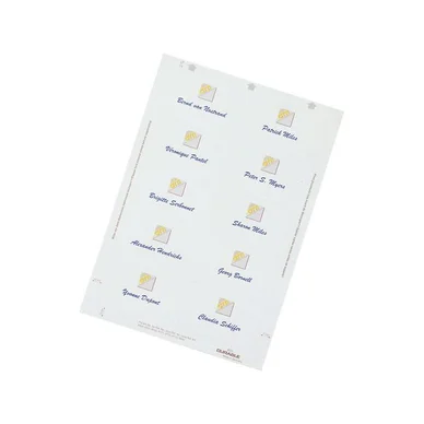 DURABLE Durable Insert etiketti 90x54mm 20 arkkia 145502 Vastaa: N/A